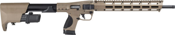 S&W M&P FPC 9MM FOLDING CARBIN - 16.25" 1-17RD 2-23RD MAGS FDE — view 1