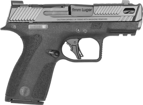 S&W PC M&P SHIELD X COMP 9MM - 13/15 RD MAGS NO SAFTY 3.6" BL — view 1