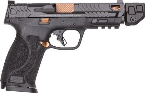 S&W PC M&P9 M2.0 9MM OR TS - 4.25 BLK FR/COPPER PVD BL TALO — view 1