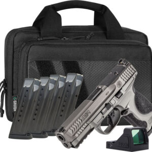 S&W M&P9 M2.0 METAL 9MM 4.25" - 5-MAGS RFX11 SIGHT BAG BUNDLE