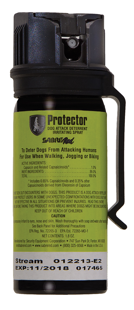Sabre SRPMK3 Dog Spray  Capsaicin Range 15 ft 1.80 oz Includes Belt Clip — view 1