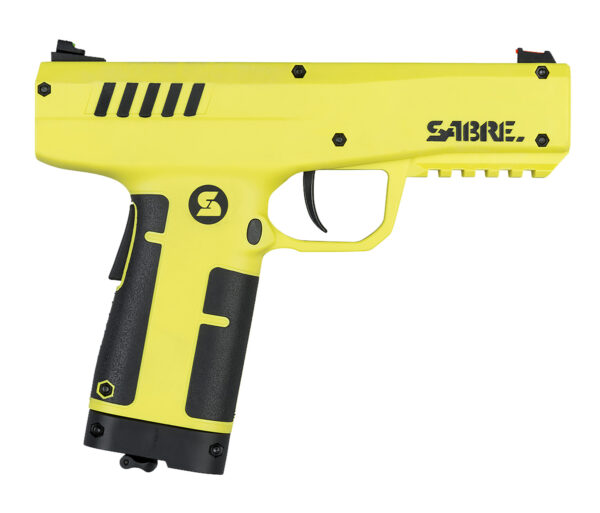 Sabre SLP1C Compact Pepper Projectile Launcher Range 175ft Black/Yellow — view 1