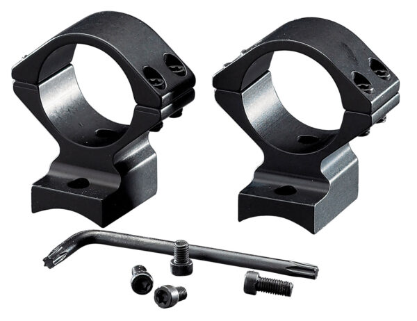 Browning 12393 A-Bolt Integrated Scope Mount/Ring Combo Matte Black 1" Medium — view 1