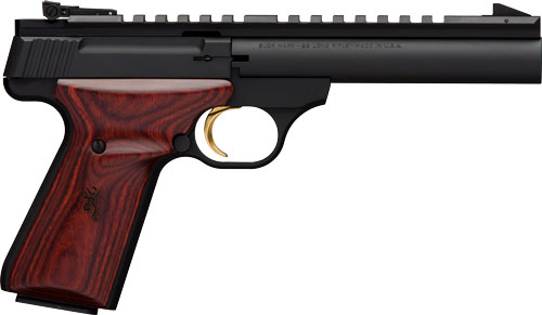 BROWNING BUCK MARK FIELD/TARGT - 22LR 5.5" AS 10RD BLK/WALNUT — view 1