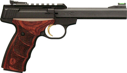 BROWNING BUCK MARK PLUS UDX - 22LR 5.5" AS 10RD BLD/ROSEWOOD — view 1