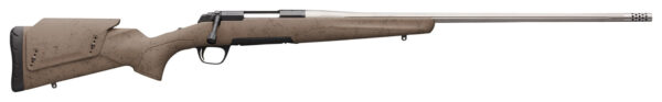 Browning 035513297 X-Bolt Western Hunter 300 PRC 3+1 26" MB Matte Blued Spider Webbed Flat Dark Earth Cerakote Hard Core Fiber-Fusion with Adjustable Comb Stock Right Hand (Full Size) — view 1