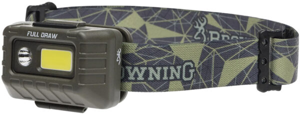 Browning 003713004 Full Draw Headlamp 20/500 Lumens LED Bulb 67yds Beam Distance Cap/Headwear — view 1