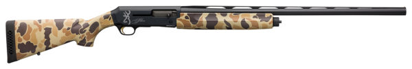 Browning 011431205 Silver Field 12 Gauge 26" 3.5" 4+1, Alloy Receiver With Black/Charcoal Bi-Tone Finish, Vintage Tan Camo Synthetic Stock With Textured Gripping Surface — view 1