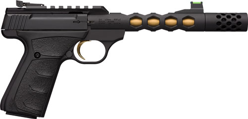 BROWNING BUCK MARK PLUS VISION - 22LR 5.9" AS SR BLACK/GOLD — view 1