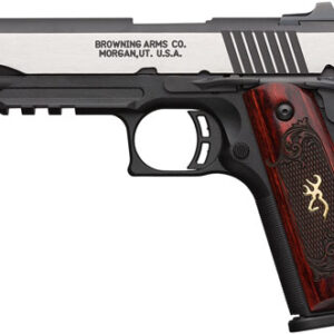 BROWNING 1911-380 BLACK LABEL - MEDALLIAN PRO 4.25" FS W/RAIL — view 2