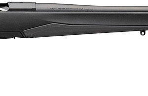 Browning 036003294 X-Bolt 2 Hunter Full Size 6.5 PRC 3+1 24" Matte Black Threaded Sporter Barrel, Matte Black Drilled & Tapped Steel Receiver, Black Adjustable Vari-Tech w/Grip Module Synthetic Stock