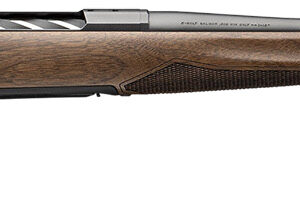 Browning 036001299 X-Bolt 2 Hunter Full Size 6.8 Western 3+1 24" Matte Blued Sporter Barrel, Matte Blued Drilled & Tapped Steel Receiver, Fixed Satin Checkered Walnut Stock