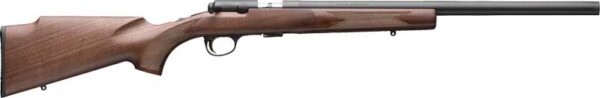 BROWNING T-BOLT TARGET 22LR - 20" BULL BBL SR BLUED/WALNUT — view 1