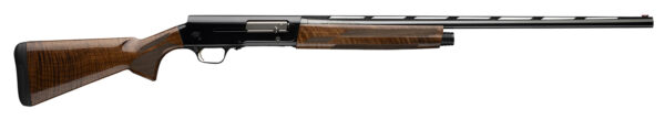 Browning 0118006005 A5 Hunter 20 Gauge Semi-Auto 3" 4, 2 3/4" Shells 26" High Gloss Blued Vent Rib Barrel, Gloss Black Anodized Aluminum Receiver, Adjustable LOP & Shim Gloss Turkish Walnut Wood Stock — view 1
