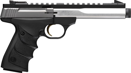 BROWNING BUCK MARK CONTOUR SS - SR MB 22LR 5.9" SS/BLD SYN — view 1