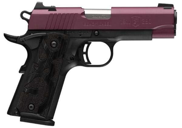 BRO 1911-380 BLACK LABEL COMP BLK CHRY 3-DOT 3.62 — view 1