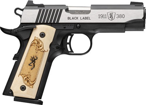 BROWNING 1911-380 BLACK LABEL - 380ACP 3.58"FS 10RD MAPLE — view 1