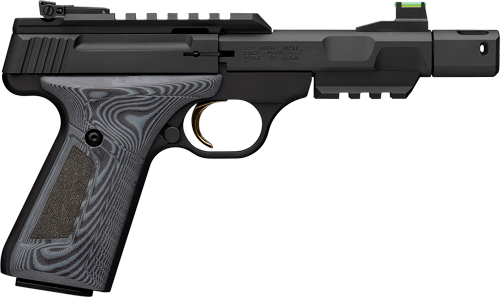 BROWNING BUCK MARK CONTOUR PRO - 22LR 4.4" 10RD BLUED/BLACK — view 1