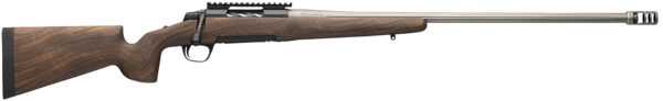 Browning 036077218 X-Bolt 2 Long Range 308 Win 4+1 24" Matte Gray Fluted Threaded Sporter Barrel, Matte Blued Picatinny Rail Stainless Steel Receiver, McMillan Game Scout Wood Finish Composite Stock — view 1