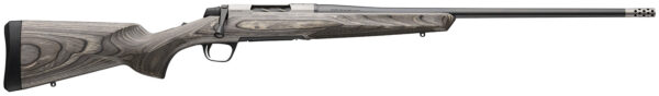 Browning 036092211 X-Bolt 2 Hunter Full Size 243 Win 4+1 22"  Matte Blued Threaded Sporter Barrel, Drilled & Tapped Stainless Steel Receiver, Fixed Gray Laminate Stock, Radial Muzzle Brake — view 1
