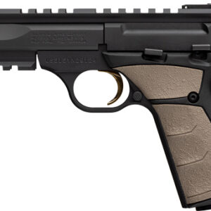 BROWNING BUCK MARK BLACK LABEL - 22LR 4" BLACK/FDE W/PIC RAIL — view 2