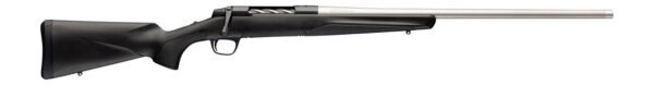 Browning 036115294 X-Bolt 2 Special LR Full Size 6.5 PRC 3+1 24" Matte Stainless Threaded Barrel, Matte Stainless Steel Drilled & Tapped Receiver, Black Adj Comb & LOP Synthetic Stock Right Hand — view 1