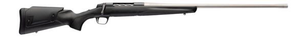 Browning 036118294 X-Bolt 2 Western Hunter Special Full Size 6.5 PRC 3+1 24" Matte Stainless Threaded Barrel, Matte Stainless Steel Drilled & Tapped Receiver, Black Adj Comb Synthetic, Stock Right Han — view 1