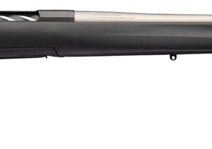 Browning 036120294 X-Bolt 2 Special Max LR Full Size 6.5 PRC 3+1 24" Matte Stainless Heavy Sporter Threaded Barrel, Matte Stainless Stainless Steel Drilled & Tapped Receiver, Black Adjustable Max Synt