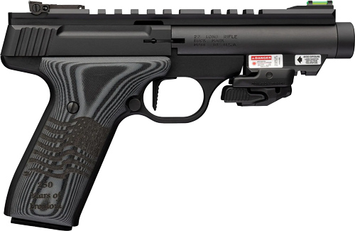 BROWNING BUCKMARK BLACK LABEL - 22LR 4.4" 250TH BLACK RMSC — view 1