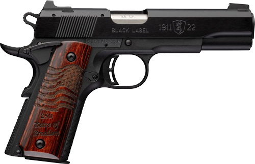 BROWNING 1911-22 BLACK LABEL - MEDALLION 22LR 4.25" 250TH — view 1