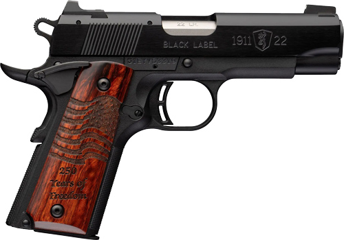BROWNING 1911-22 BLACK LABEL - MEDALLION 22LR 3.6" 250TH — view 1