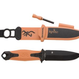 BRN KNF IGNITE 8.5" FB ORG W/LIGHTR