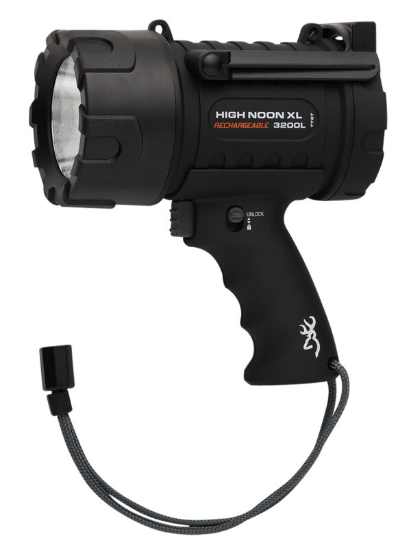 Browning 3717787 High Noon XL Black 100-3200 Lumens White LED Polymer — view 1