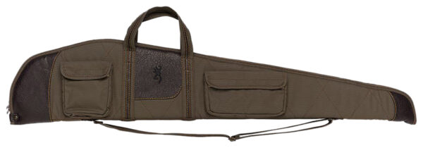 Browning 1415048448 Laredo  48" Olive/Brown Canvas/Leather Closed-Cell Foam Padding Water Resistant — view 1
