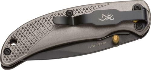 BROWNING KNIFE PRISM III FLDNG - HUNTER 2.38" BLK/CARBON GRAY — view 1