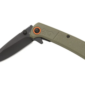BRN SLIM FLDR 2.75" DRP PNT KNF GRN