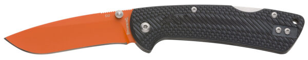 Browning 3220499 Back Country  Small Fixed Deep Belly Skinner Plain D2 Steel Blade/G10 Handle — view 1