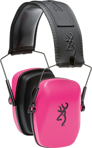 BROWNING BUCKMARK III HEARING - PROTECTOR FLDBL NRR 27DB PINK — view 1