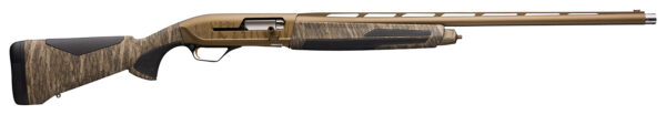 Browning 011706205 Maxus II Wicked Wing 12 Gauge 3.5" 4+1 26" Barrel, Burnt Bronze Cerakote Metal Finish, Mossy Oak Bottomland with Overmolded Grip Panels Stock — view 1