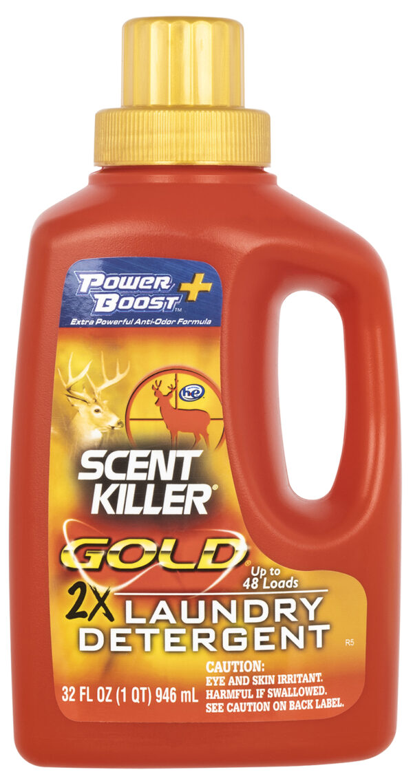 Wildlife Research 1249 Scent Killer Gold Laundry Detergent Odor Eliminator Odorless Scent 32oz Bottle — view 1