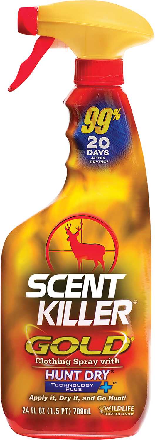Wildlife Research 1255 Scent Killer Gold  Odor Eliminator Odorless Scent 24 oz Trigger Spray — view 1