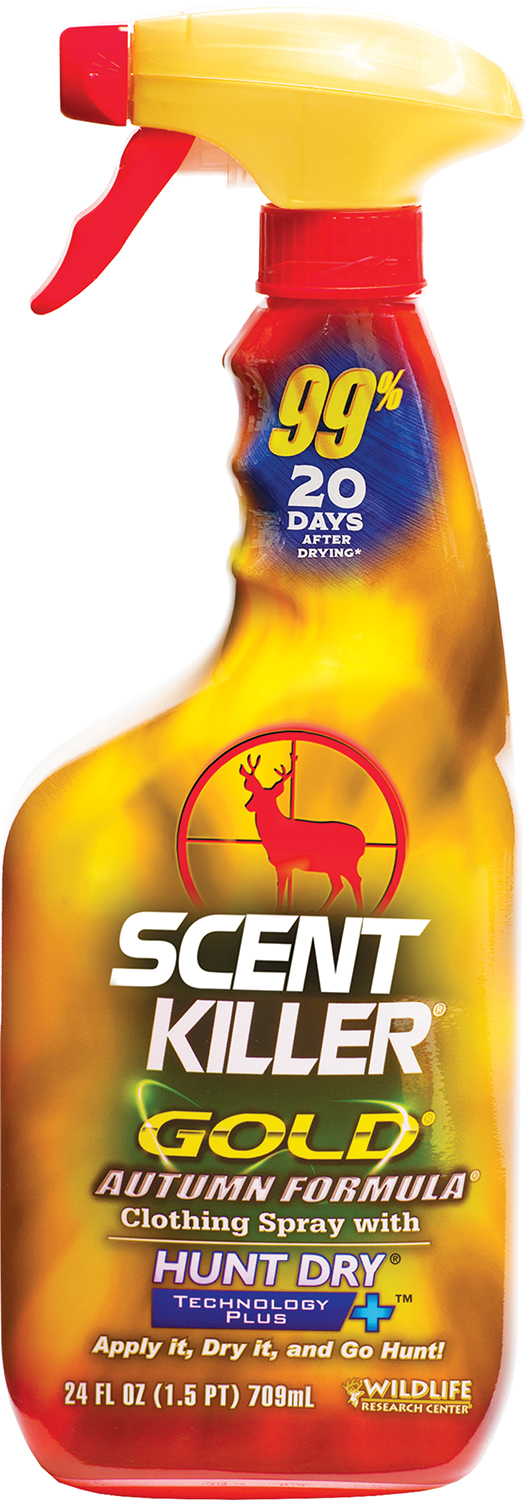 Wildlife Research 1275 Scent Killer Gold Autumn Formula Odor Eliminator 24 oz Trigger Spray — view 1