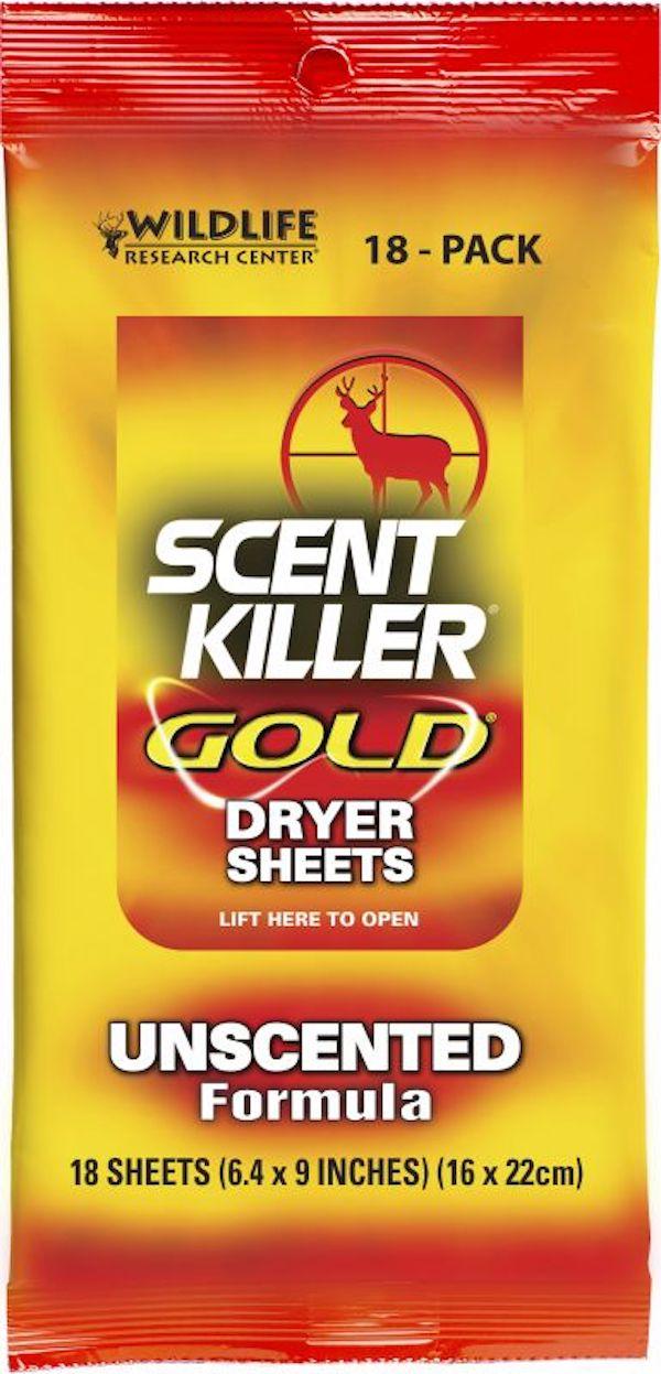 WR SCENT KILLR GLD DRYER SHEETS 18P — view 1