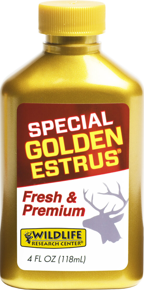 Wildlife Research 4054 Special Golden Estrus Buck Lure Deer Attractant Doe In Estrus Scent 4 oz Bottle — view 1
