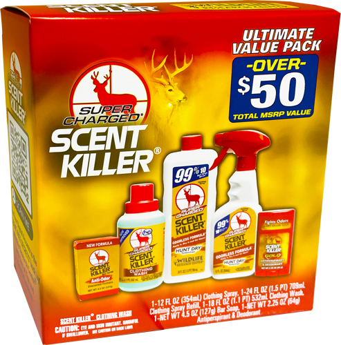 WRC PERSONAL CARE COMBO KIT - SCENT KILLER SUPER CHARGED — view 1