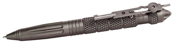 Uzi Accessories UZITACPEN4GM Tactical Pen  Gun Metal Aluminum 6" Features Glass Breaker/Cuff Key — view 1