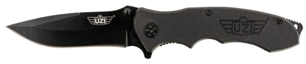 Uzi Accessories UZKFDR006 UZI Responder VI Black, Stainless-Steel Blade — view 1