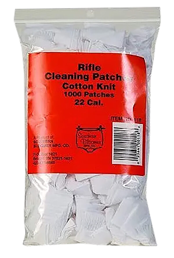 Southern Bloomer 118 Cleaning Patches  .22 Cal Cotton 1000 Per Bag — view 1