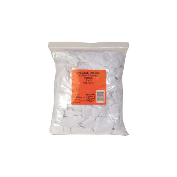 SOUTHERN BLOOMER CLEAN PATCH 30 CAL 2 IN X 2IN  1000/BAG ( 12 PER CASE ) — view 1