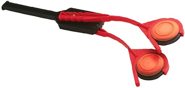 MTM Case-Gard EZDT40 EZ Throw Double Red Polymer Manual Cocking 31" Long Double Ambidextrous Hand — view 1